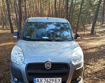 Серый Фиат Добло, объемом двигателя 1.25 л и пробегом 186 тыс. км за 11500 $, фото 1 на Automoto.ua