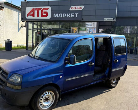 Синій Фіат Добло, об'ємом двигуна 1.6 л та пробігом 250 тис. км за 1999 $, фото 6 на Automoto.ua
