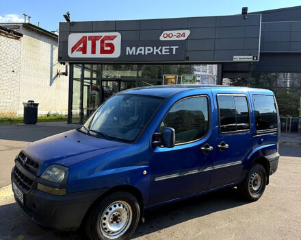 Синій Фіат Добло, об'ємом двигуна 1.6 л та пробігом 250 тис. км за 1999 $, фото 7 на Automoto.ua