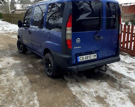 Синій Фіат Добло, об'ємом двигуна 1.2 л та пробігом 348 тис. км за 3800 $, фото 1 на Automoto.ua