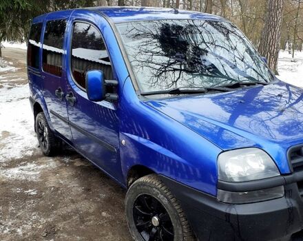 Синій Фіат Добло, об'ємом двигуна 1.2 л та пробігом 348 тис. км за 3800 $, фото 2 на Automoto.ua