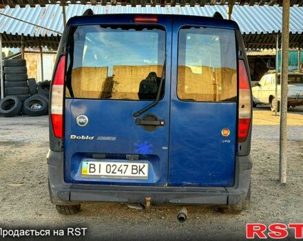 Синий Фиат Добло, объемом двигателя 1.9 л и пробегом 300 тыс. км за 1000 $, фото 4 на Automoto.ua