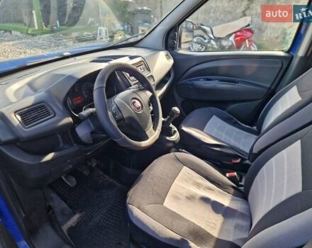 Синий Фиат Добло, объемом двигателя 1.25 л и пробегом 288 тыс. км за 3999 $, фото 2 на Automoto.ua
