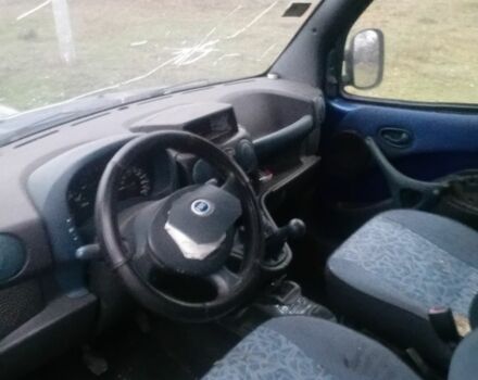 Синий Фиат Добло, объемом двигателя 1.9 л и пробегом 240 тыс. км за 1450 $, фото 5 на Automoto.ua