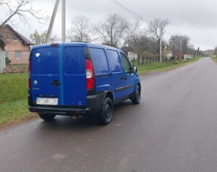 Синий Фиат Добло, объемом двигателя 1.3 л и пробегом 200 тыс. км за 1650 $, фото 5 на Automoto.ua