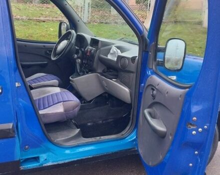 Синий Фиат Добло, объемом двигателя 1.3 л и пробегом 200 тыс. км за 1650 $, фото 6 на Automoto.ua