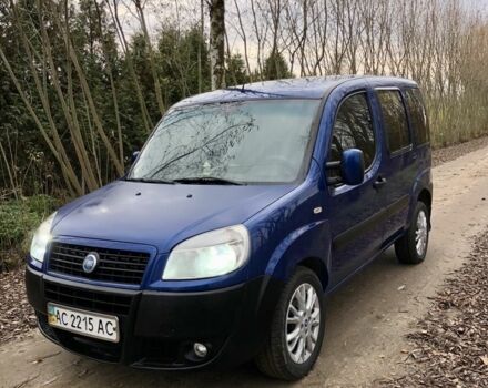 Синий Фиат Добло, объемом двигателя 1.3 л и пробегом 200 тыс. км за 4100 $, фото 4 на Automoto.ua