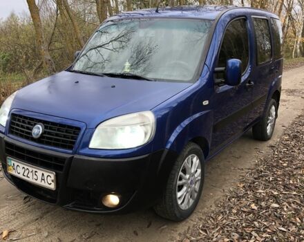 Синий Фиат Добло, объемом двигателя 1.3 л и пробегом 200 тыс. км за 4100 $, фото 1 на Automoto.ua