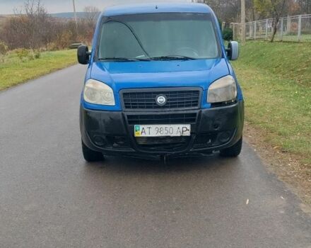 Синий Фиат Добло, объемом двигателя 1.3 л и пробегом 200 тыс. км за 1650 $, фото 1 на Automoto.ua