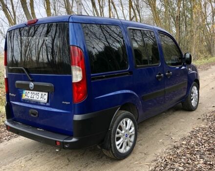 Синий Фиат Добло, объемом двигателя 1.3 л и пробегом 200 тыс. км за 4100 $, фото 5 на Automoto.ua
