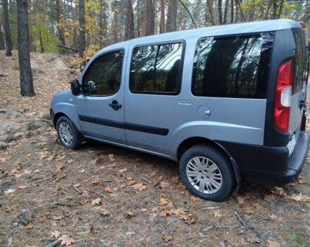 Синий Фиат Добло, объемом двигателя 1.4 л и пробегом 240 тыс. км за 5200 $, фото 3 на Automoto.ua