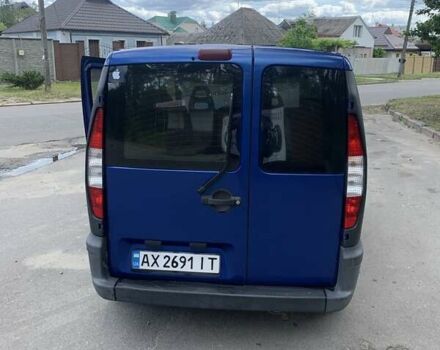 Синий Фиат Добло, объемом двигателя 1.91 л и пробегом 230 тыс. км за 4200 $, фото 11 на Automoto.ua