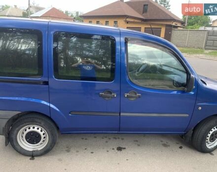 Синий Фиат Добло, объемом двигателя 1.91 л и пробегом 230 тыс. км за 4200 $, фото 9 на Automoto.ua