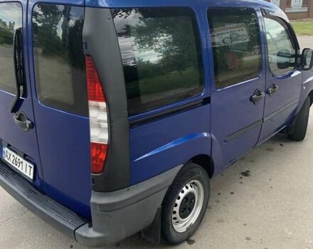 Синий Фиат Добло, объемом двигателя 1.91 л и пробегом 230 тыс. км за 4200 $, фото 5 на Automoto.ua