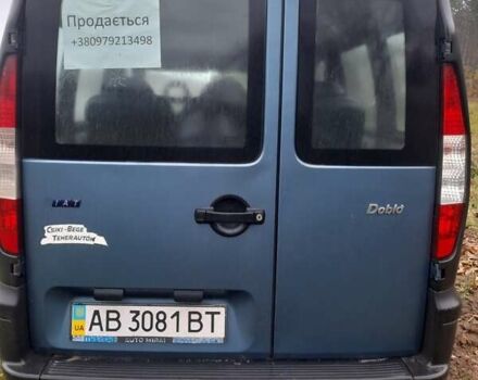 Синий Фиат Добло, объемом двигателя 1.2 л и пробегом 248 тыс. км за 3500 $, фото 1 на Automoto.ua