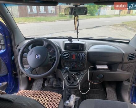 Синий Фиат Добло, объемом двигателя 1.91 л и пробегом 230 тыс. км за 4200 $, фото 6 на Automoto.ua