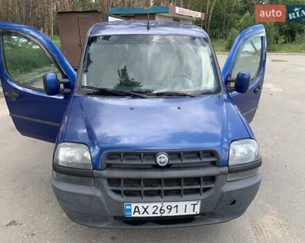 Синий Фиат Добло, объемом двигателя 1.91 л и пробегом 230 тыс. км за 4200 $, фото 3 на Automoto.ua