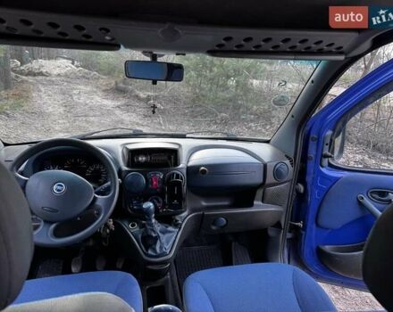Синий Фиат Добло, объемом двигателя 1.6 л и пробегом 191 тыс. км за 4000 $, фото 9 на Automoto.ua