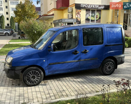 Синий Фиат Добло, объемом двигателя 1.9 л и пробегом 298 тыс. км за 3600 $, фото 2 на Automoto.ua