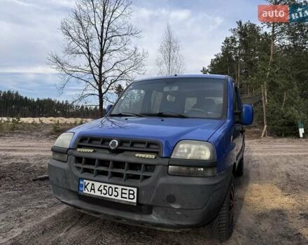 Синий Фиат Добло, объемом двигателя 1.6 л и пробегом 191 тыс. км за 4000 $, фото 13 на Automoto.ua