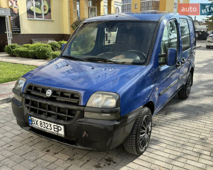 Синий Фиат Добло, объемом двигателя 1.9 л и пробегом 298 тыс. км за 3600 $, фото 1 на Automoto.ua