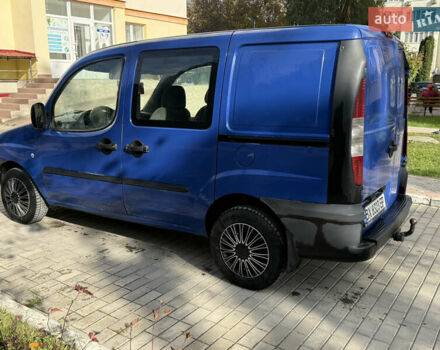 Синий Фиат Добло, объемом двигателя 1.9 л и пробегом 298 тыс. км за 3600 $, фото 3 на Automoto.ua
