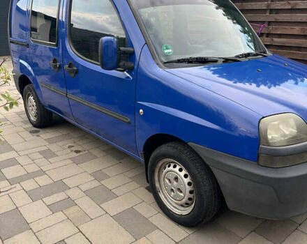 Синий Фиат Добло, объемом двигателя 1.6 л и пробегом 203 тыс. км за 3800 $, фото 1 на Automoto.ua