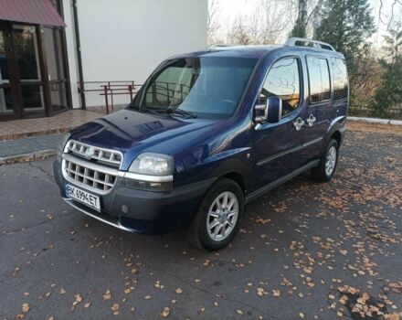 Синий Фиат Добло, объемом двигателя 0 л и пробегом 270 тыс. км за 3600 $, фото 5 на Automoto.ua