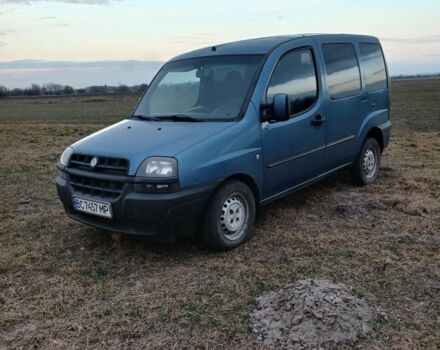 Синий Фиат Добло, объемом двигателя 1.9 л и пробегом 357 тыс. км за 3300 $, фото 2 на Automoto.ua