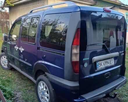 Синий Фиат Добло, объемом двигателя 0 л и пробегом 286 тыс. км за 3100 $, фото 6 на Automoto.ua