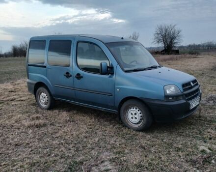 Синий Фиат Добло, объемом двигателя 1.9 л и пробегом 357 тыс. км за 3300 $, фото 4 на Automoto.ua