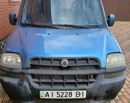 Синий Фиат Добло, объемом двигателя 1.9 л и пробегом 251 тыс. км за 3500 $, фото 4 на Automoto.ua