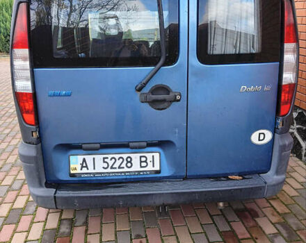 Синий Фиат Добло, объемом двигателя 1.9 л и пробегом 251 тыс. км за 3500 $, фото 1 на Automoto.ua