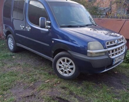 Синий Фиат Добло, объемом двигателя 0 л и пробегом 286 тыс. км за 3100 $, фото 3 на Automoto.ua