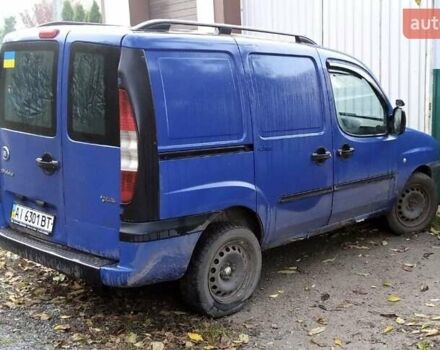 Синий Фиат Добло, объемом двигателя 1.6 л и пробегом 250 тыс. км за 2200 $, фото 4 на Automoto.ua