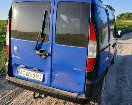 Синий Фиат Добло, объемом двигателя 1.6 л и пробегом 290 тыс. км за 3500 $, фото 6 на Automoto.ua