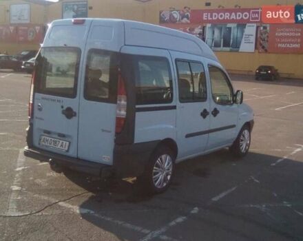 Синий Фиат Добло, объемом двигателя 1.6 л и пробегом 320 тыс. км за 3000 $, фото 3 на Automoto.ua