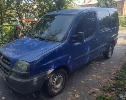 Синій Фіат Добло, об'ємом двигуна 1.2 л та пробігом 200 тис. км за 2500 $, фото 1 на Automoto.ua