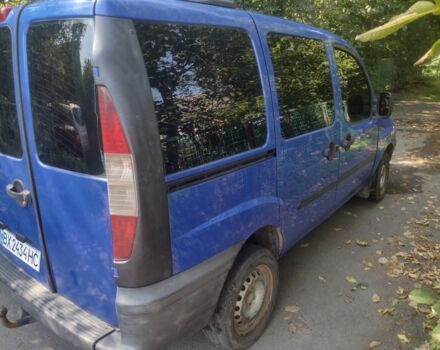 Синій Фіат Добло, об'ємом двигуна 1.2 л та пробігом 200 тис. км за 2500 $, фото 3 на Automoto.ua