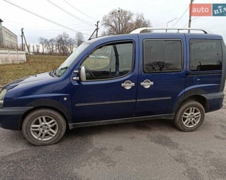 Синий Фиат Добло, объемом двигателя 1.9 л и пробегом 192 тыс. км за 5500 $, фото 17 на Automoto.ua