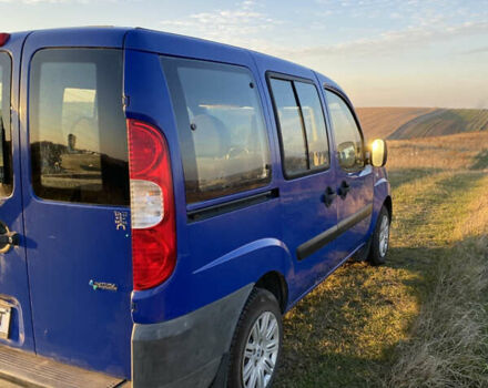 Синий Фиат Добло, объемом двигателя 1.6 л и пробегом 236 тыс. км за 4000 $, фото 1 на Automoto.ua