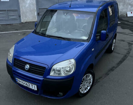 Синий Фиат Добло, объемом двигателя 1.3 л и пробегом 229 тыс. км за 4300 $, фото 8 на Automoto.ua