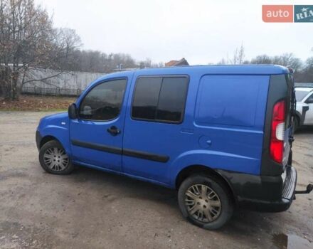 Синий Фиат Добло, объемом двигателя 1.9 л и пробегом 228 тыс. км за 3500 $, фото 6 на Automoto.ua
