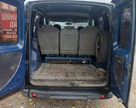 Синий Фиат Добло, объемом двигателя 1.6 л и пробегом 191 тыс. км за 3900 $, фото 5 на Automoto.ua