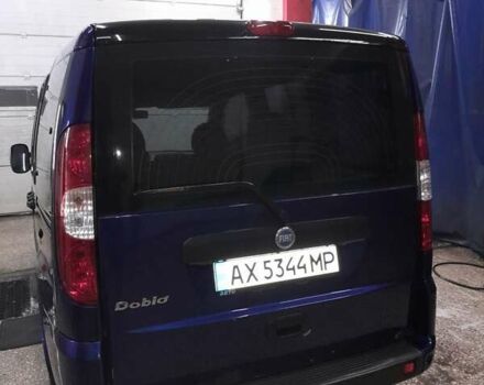 Синий Фиат Добло, объемом двигателя 1.4 л и пробегом 181 тыс. км за 3500 $, фото 5 на Automoto.ua
