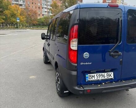 Синий Фиат Добло, объемом двигателя 1.3 л и пробегом 260 тыс. км за 5700 $, фото 7 на Automoto.ua