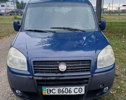 Синий Фиат Добло, объемом двигателя 1.6 л и пробегом 191 тыс. км за 3900 $, фото 4 на Automoto.ua