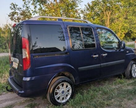 Синий Фиат Добло, объемом двигателя 1.2 л и пробегом 264 тыс. км за 5000 $, фото 9 на Automoto.ua