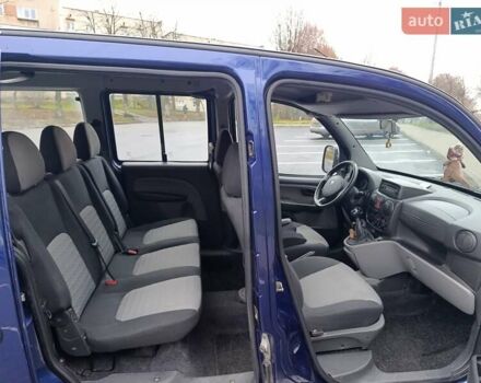 Синий Фиат Добло, объемом двигателя 1.91 л и пробегом 281 тыс. км за 5500 $, фото 9 на Automoto.ua