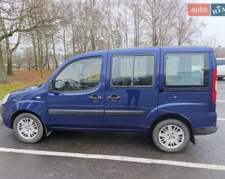 Синий Фиат Добло, объемом двигателя 1.91 л и пробегом 281 тыс. км за 5500 $, фото 11 на Automoto.ua